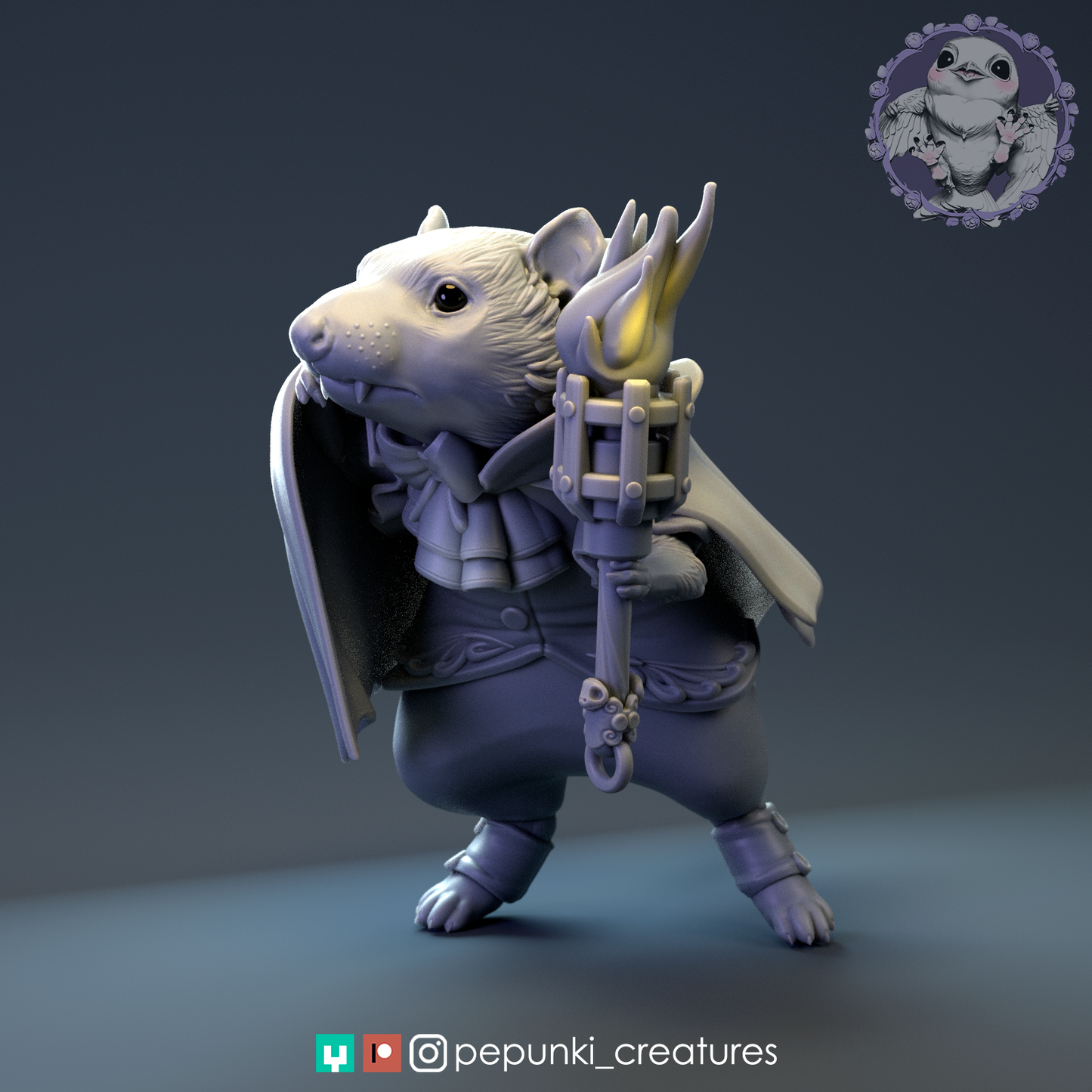 Pepunki Creatures - Tasmanian Vampire