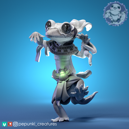 Pepunki Creatures - Gecko Mummy