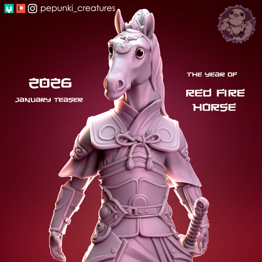 Pepunki Creatures - War Horse