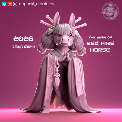 Pepunki Creatures - Plucky Pony Princess