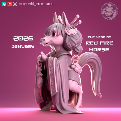 Pepunki Creatures - Plucky Pony Princess