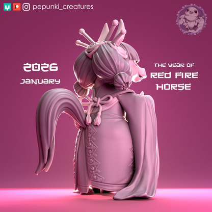 Pepunki Creatures - Plucky Pony Princess