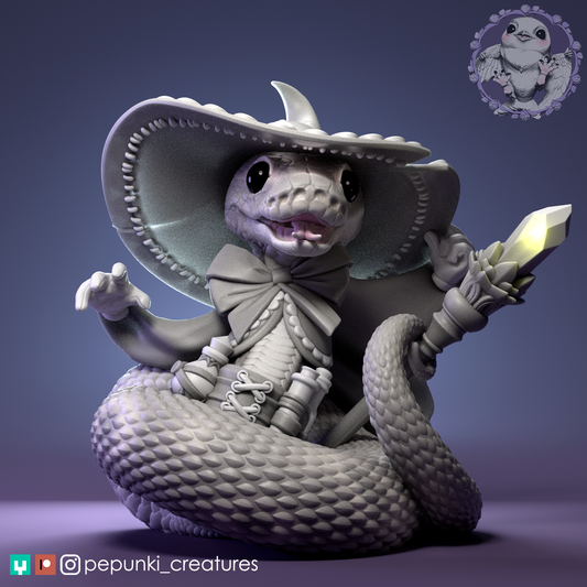 Pepunki Creatures - Ball Python Witch