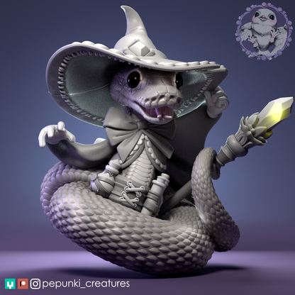 Pepunki Creatures - Ball Python Witch