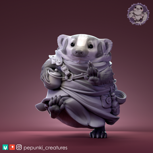 Pepunki Creatures - Tavern Badger