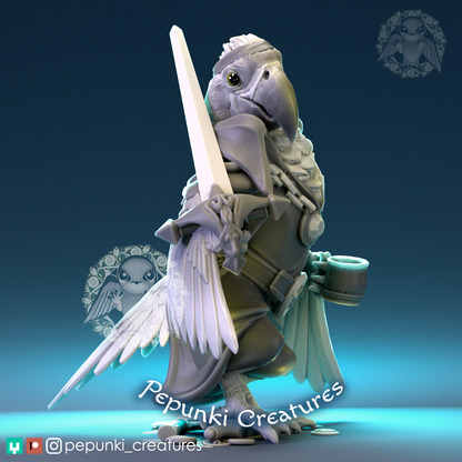 Pepunki Creatures - Macaw Pirate