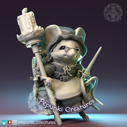 Pepunki Creatures - Mouse Seamstress