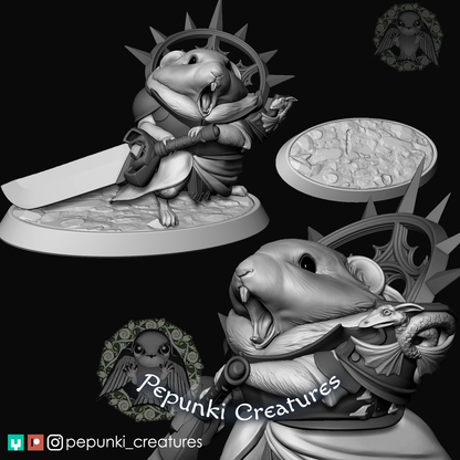 Pepunki Creatures - Pika Paladin