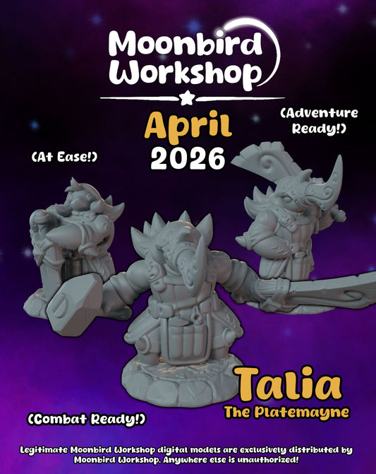 Moonbird Workshop - Talia the Platemayne
