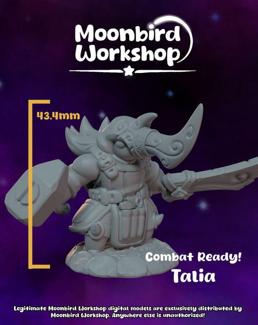 Moonbird Workshop - Talia the Platemayne