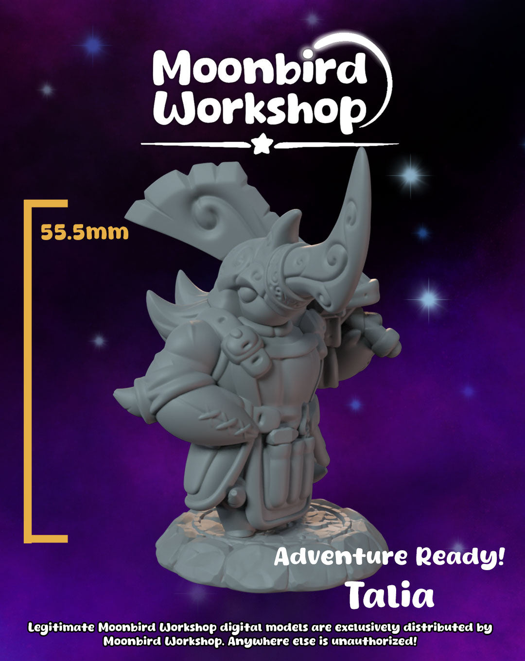 Moonbird Workshop - Talia the Platemayne
