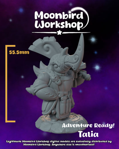 Moonbird Workshop - Talia the Platemayne