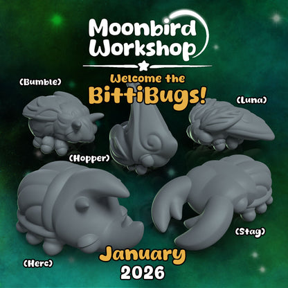 Moonbird Workshop - Bittibugs