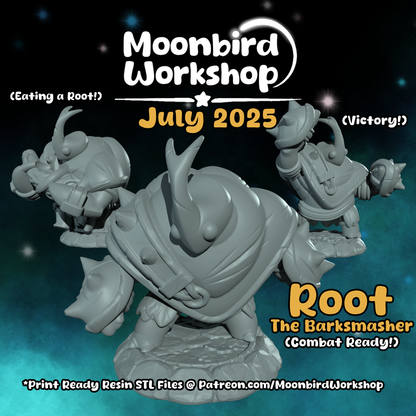 Moonbird Workshop - Root the Barksmasher