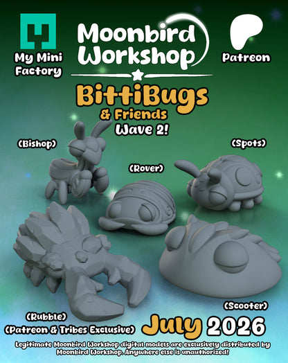 Moonbird Workshop - Bittibugs Series 2