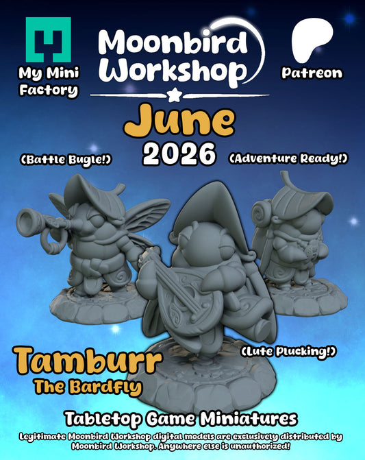 Moonbird Workshop - Tamburr the Bardfly