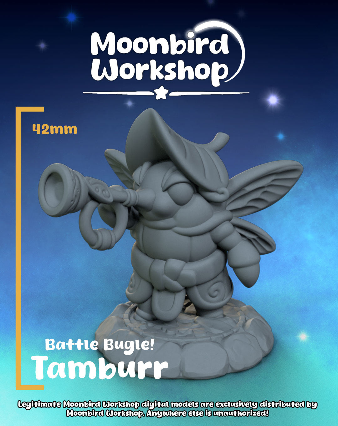Moonbird Workshop - Tamburr the Bardfly