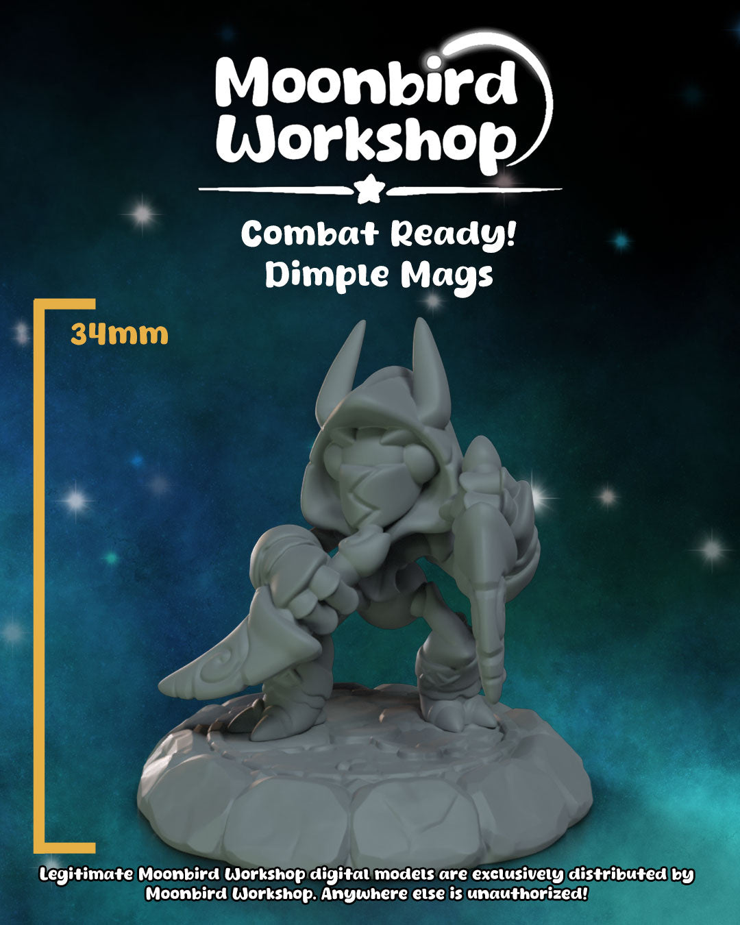 Moonbird Workshop - Dimple Mags the Leaf Shaper