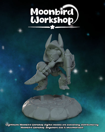 Moonbird Workshop - Dimple Mags the Leaf Shaper