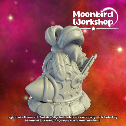 Moonbird Workshop - Taffeta the Silkie