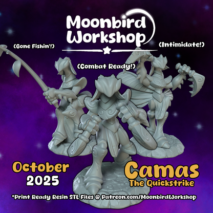 Moonbird Workshop - Camas the Quickstrike