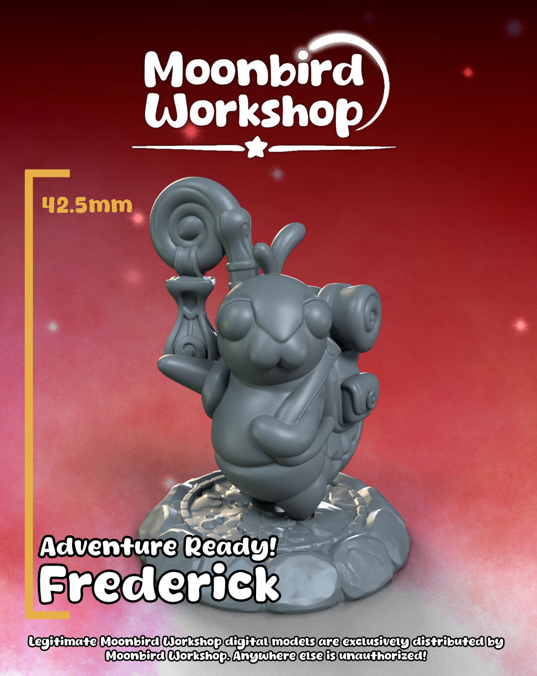 Moonbird Workshop - Frederick the Grub