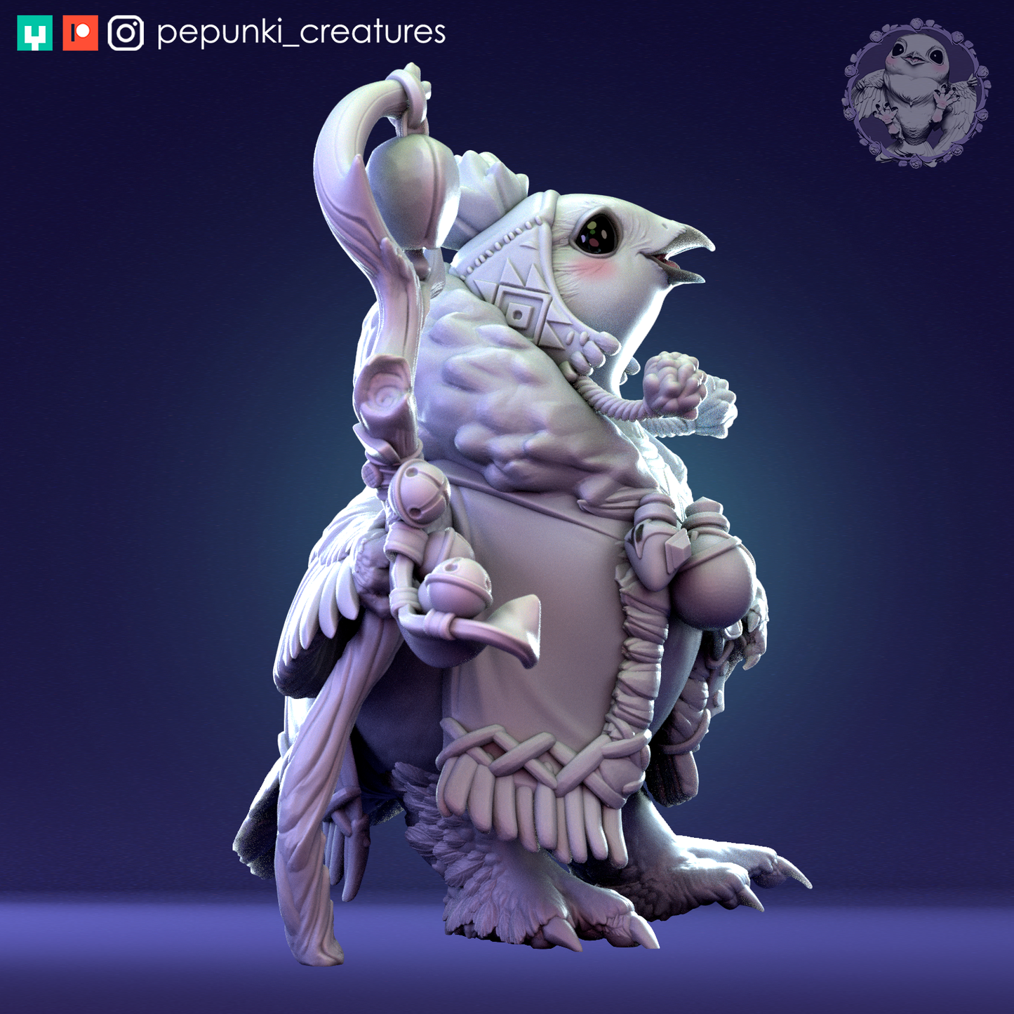 Pepunki Creatures - Ptarmigan Hiker