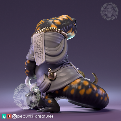Pepunki Creatures - Salamander Alchemist