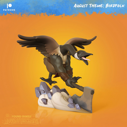 FFA - Birdfolk - Goose Barbarian
