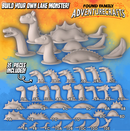 FFA - Cryptids - Build Your Own Lake Monster