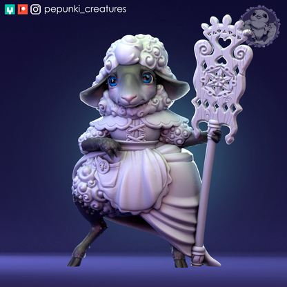 Pepunki Creatures - Sheep-Herdess