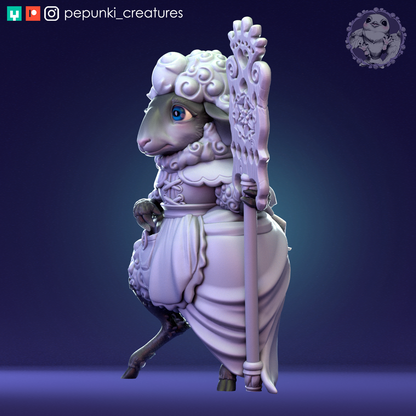Pepunki Creatures - Sheep-Herdess