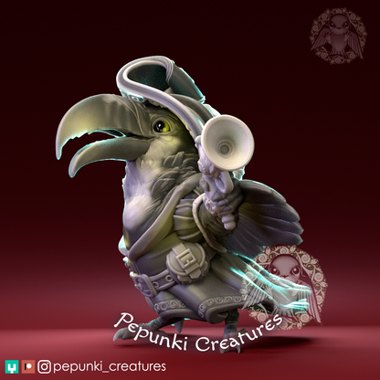 Pepunki Creatures - Toucan Pirate