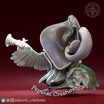 Pepunki Creatures - Toucan Pirate