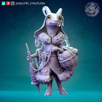 Pepunki Creatures - Nanny Goat Weaver