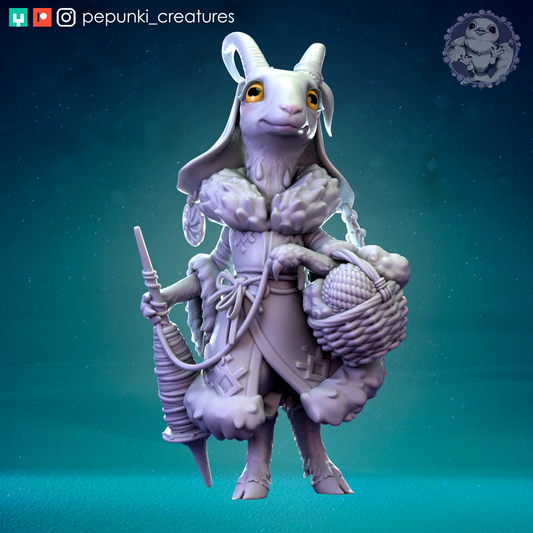Pepunki Creatures - Nanny Goat Weaver