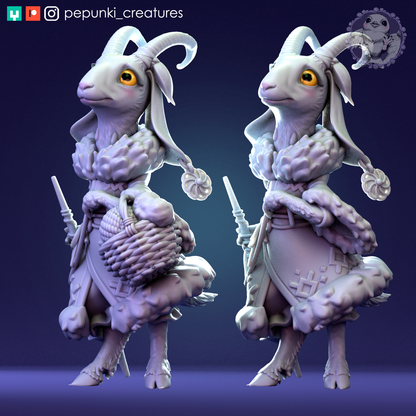 Pepunki Creatures - Nanny Goat Weaver
