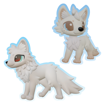 Leylina Figurines - December 2025 - Arctic Wolves