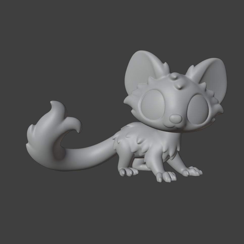 Leylina Figurines - October 2025 - Aye Aye