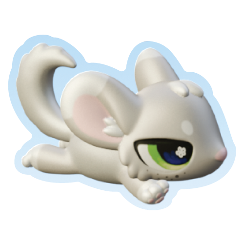 Leylina Figurines - Baby Chinchilla