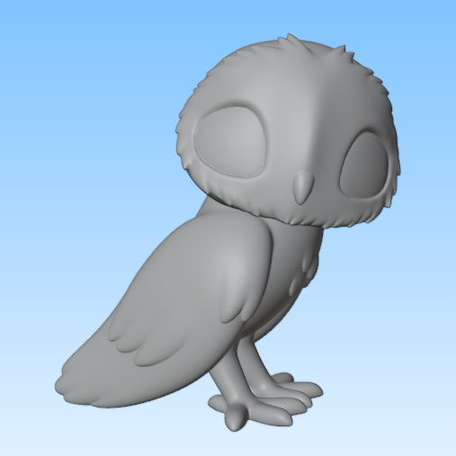 Leylina Figurines - May 2026 - Barn Owl