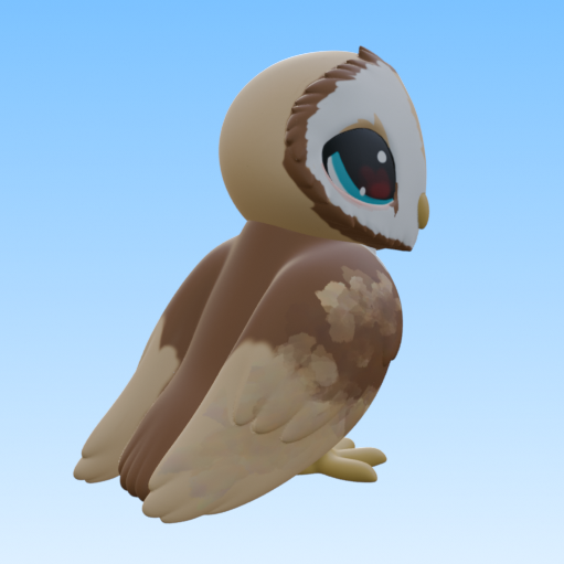 Leylina Figurines - May 2026 - Barn Owl
