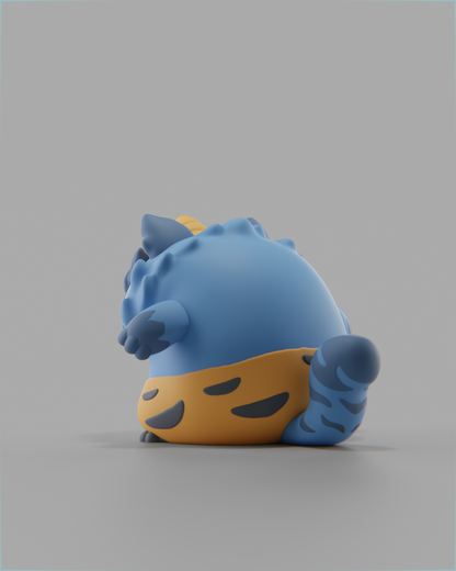 Grumpii - Yokai Neko - Aoonii Neko