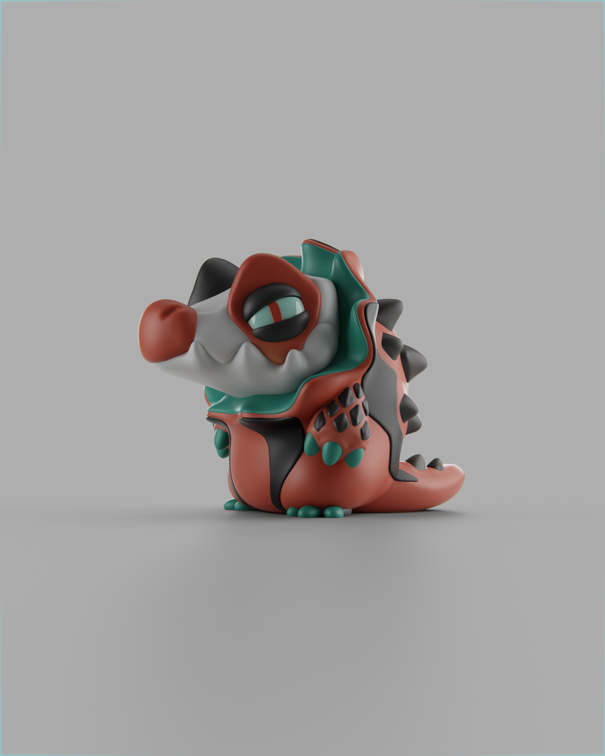 Grumpii - Halloween - Clowncodile