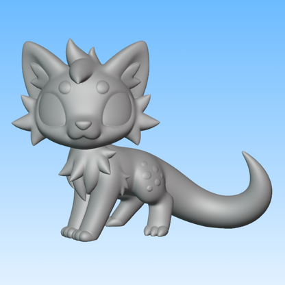 Leylina Figurines - July 2026 - Dino Kitty