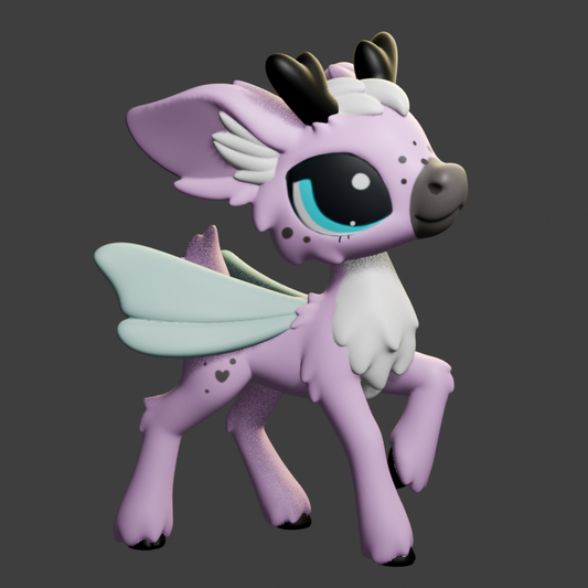 Leylina Figurines - September 2025 - Fairy Fawn/Fawn