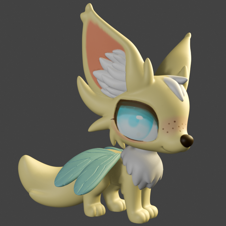 Leylina Figurines - September 2025 - Fairy Fox/Fox