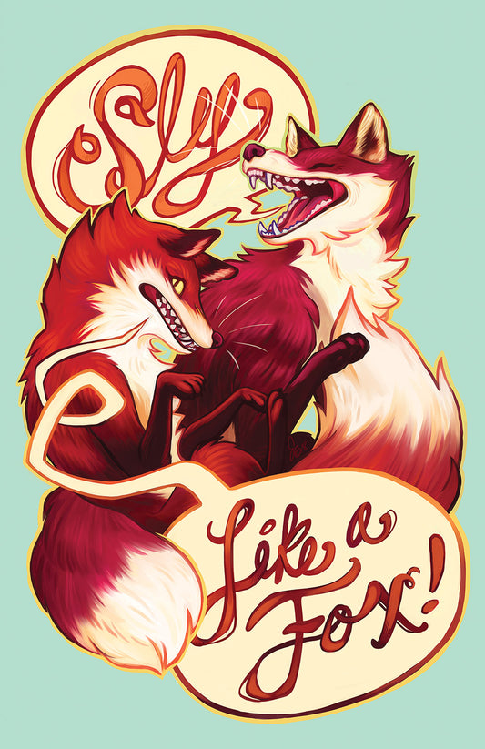 "Sly Like a Fox" Art Print