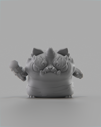 Grumpii - Yokai Neko - Aoonii Neko
