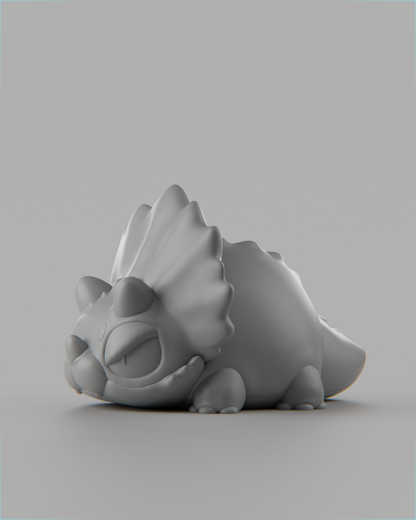 Grumpii - Dinocats - Meowceratops